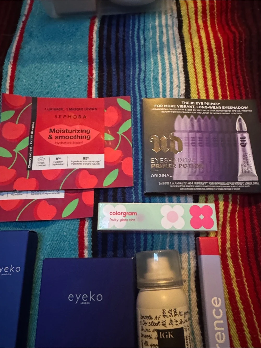 Eyeko Limitless Eyeshadow Palette bundle mascara brow lip combo urban decay lot